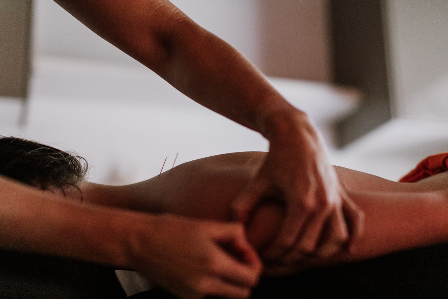 NMK therapist treating a client